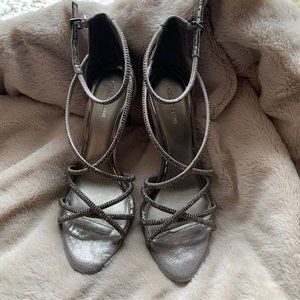 Gianni Bini Silver Heels
